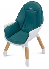 Дитячий стільчик для годування Caretero Tuva Dark Green